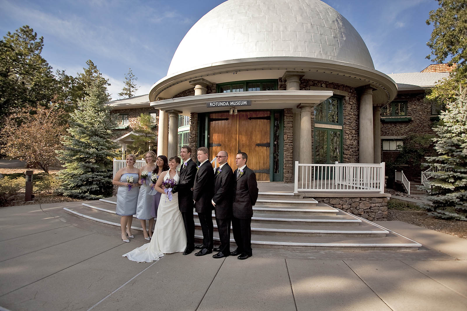 Outdoor Wedding at Lowell Observatory in Flagstaff AZ