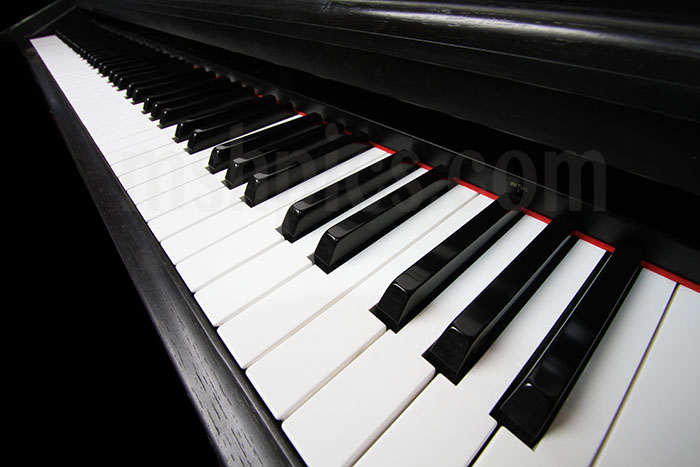Piano keys.  A stock photo by Mark S Haughwout