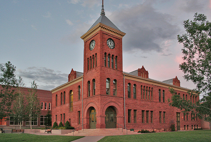Edited picture of the Flagstaff Courthouse